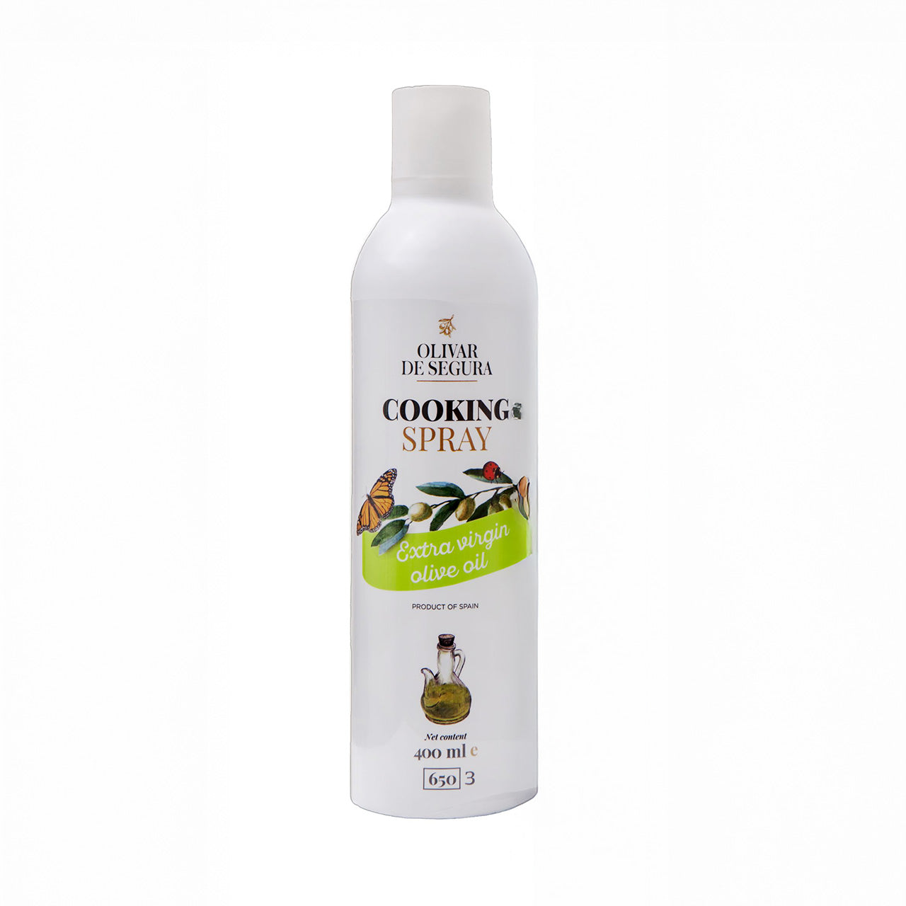 Olivar de Segura cooking spray | Extra vierge | Olijfolie kookspray om te bakken en braden