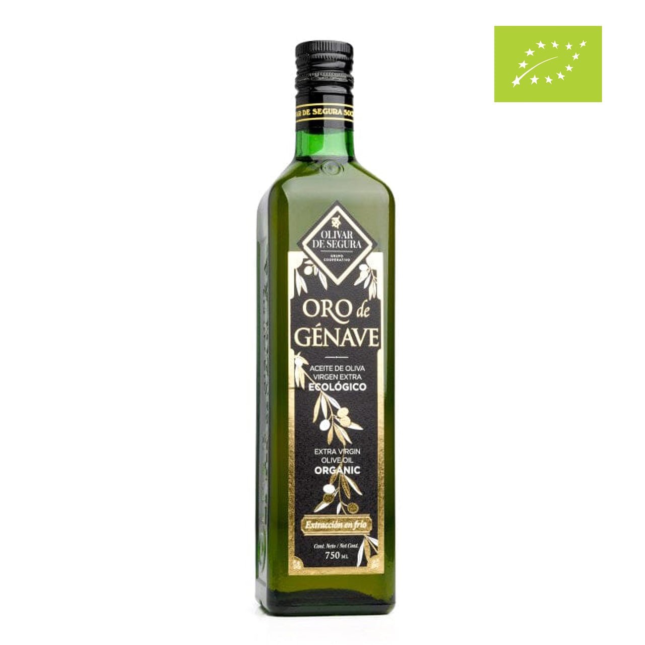 Oro de Génave Ecologico | Organic Extra Virgin Olive Oil | Bottle