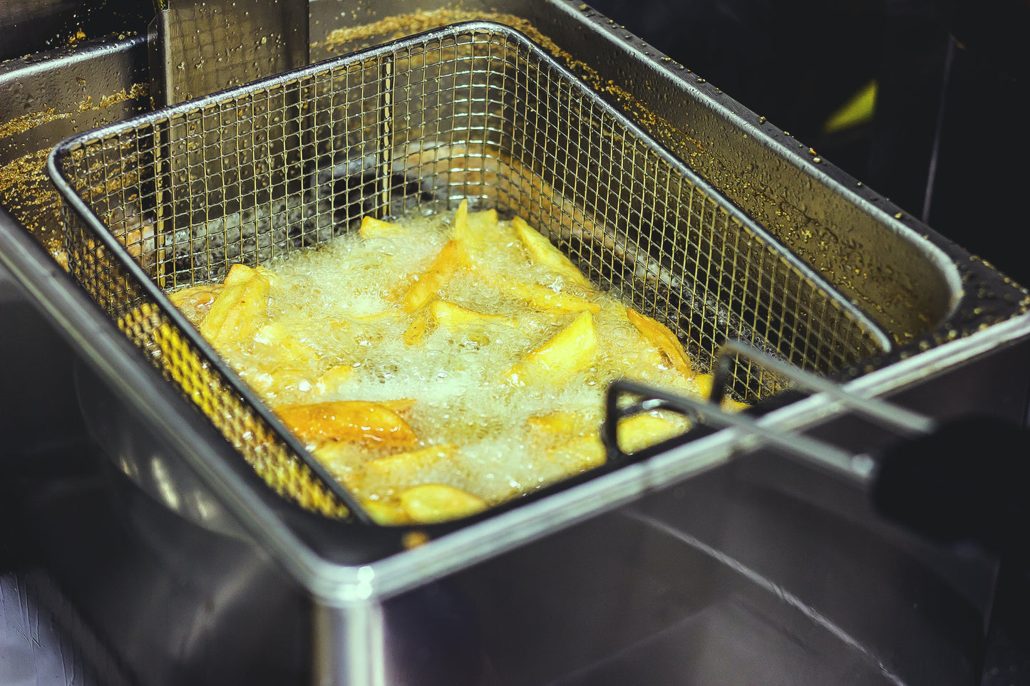 Frituurpan met friet