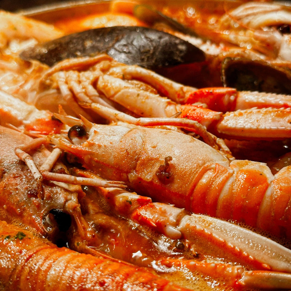 Zarzuela (Spaanse visstoof) - Casa Gomez - Spaanse biologische extra vierge olijfolie