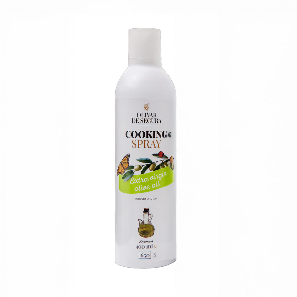 Olivar de Segura cooking spray | Extra vierge | Olijfolie kookspray om te bakken en braden