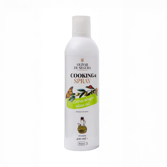 Olivar de Segura cooking spray | Extra vierge | Olijfolie kookspray om te bakken en braden
