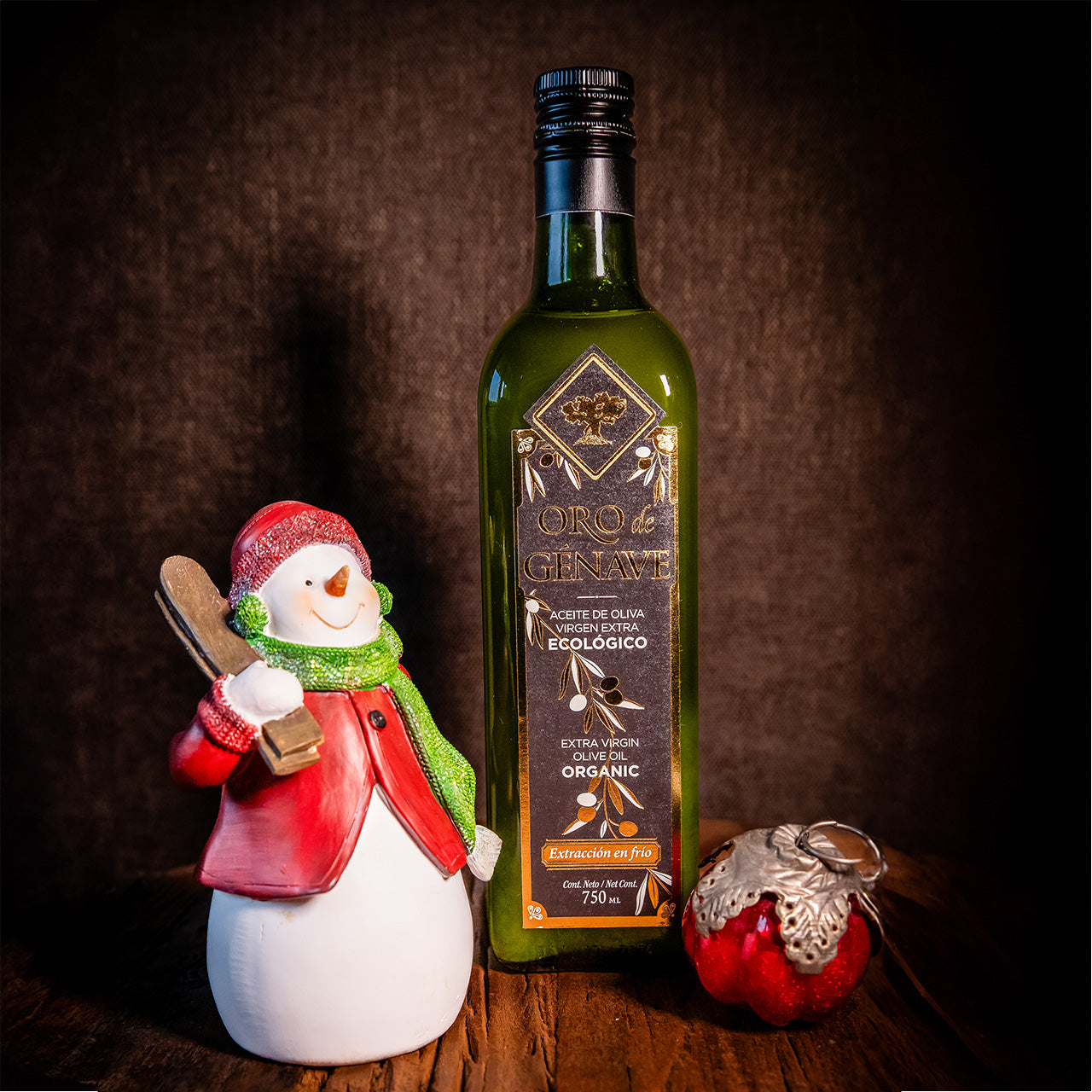 Casa Gomez Oro de Geneve biologische extra vierge olijfolie kerst cadeau