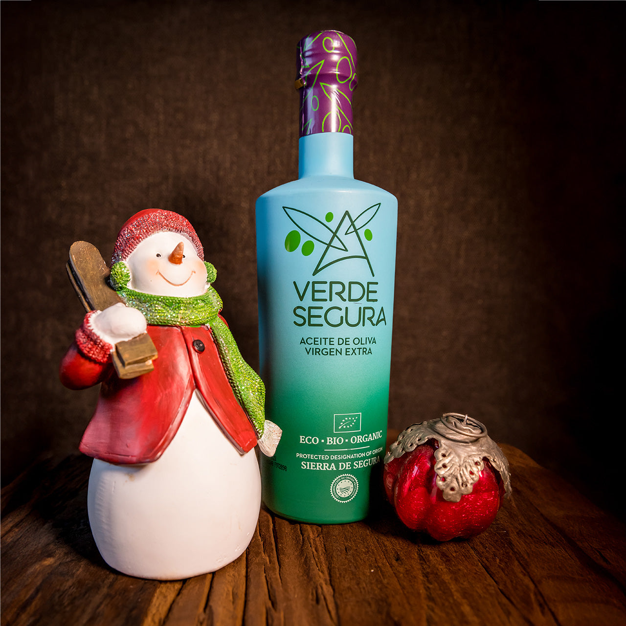 Casa Gomez Verde Segura biologische extra vierge olijfolie kerst cadeau