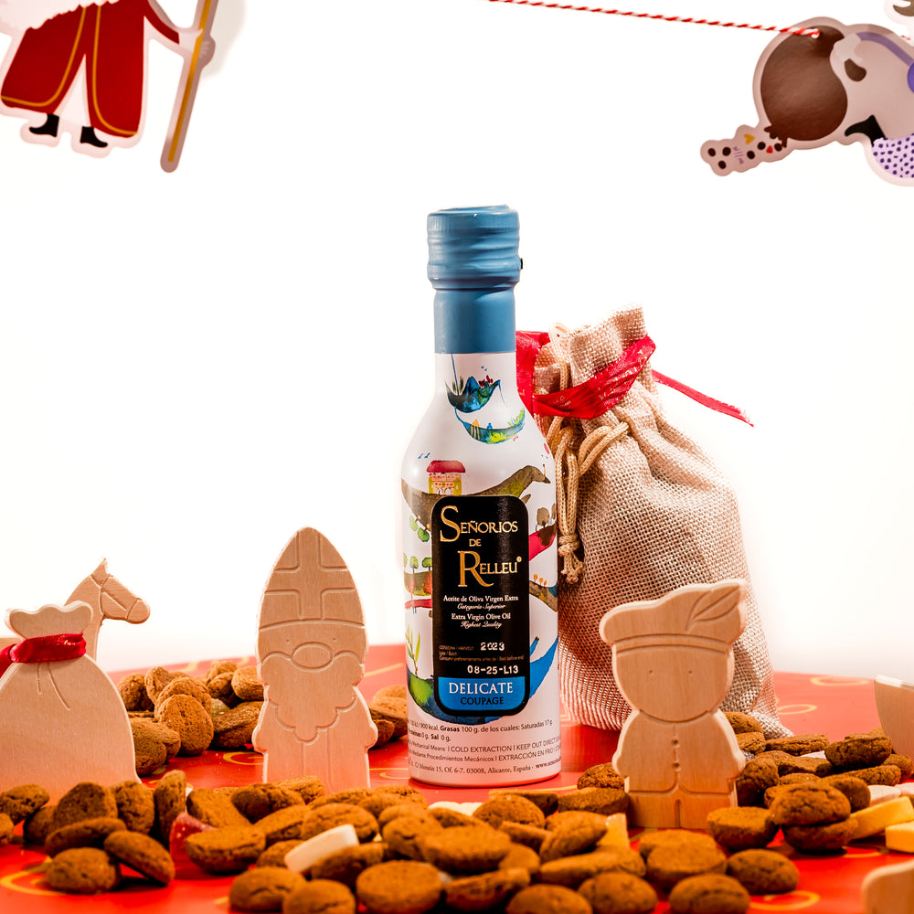 
                      
                        Señorios de Relleu Delicate 250ml Sinterklaas Cadeau Extra vierge olijfolie
                      
                    