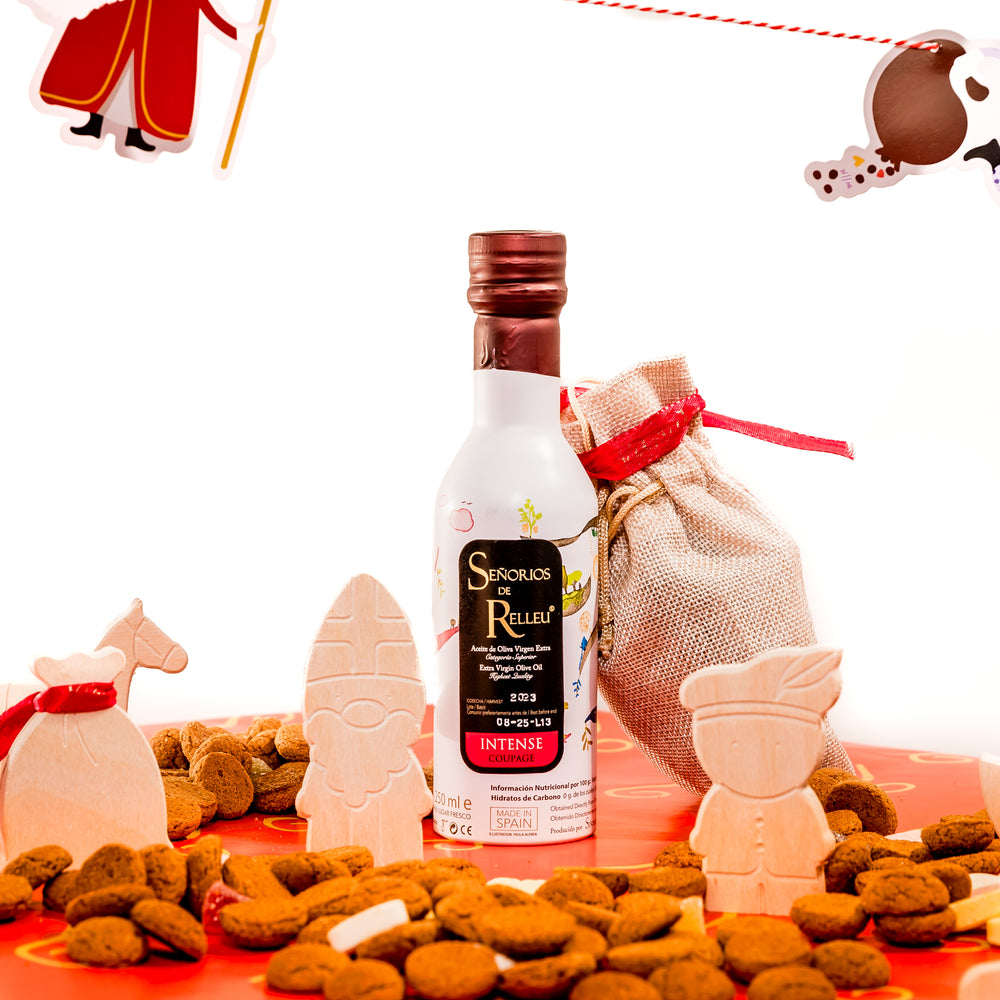 
                      
                        Casa Gomez Señorios de Relleu Intense 250ml Sinterklaas Cadeau extra vierge olijfolie
                      
                    