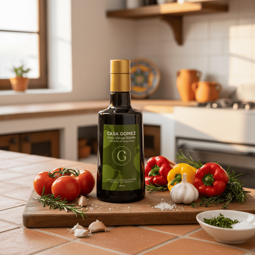 
                      
                        Casa Gomez Extra Vierge olijfolie - Casa Gomez - Spaanse biologische extra vierge olijfolie
                      
                    